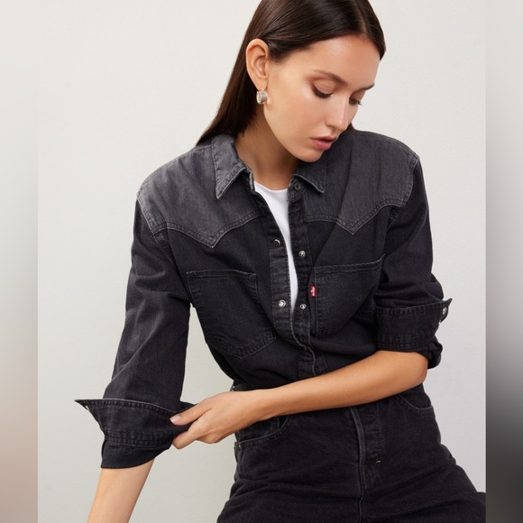 Levi's Tops - Levi's Teodora Western Top